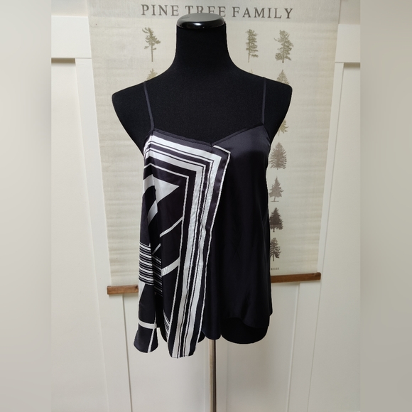 Rag & Bone Isadora Silk Print Cami - 4 - Picture 4 of 12